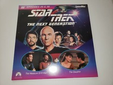 STAR TREK THE NEXT GENERATION Episodes 35  36 LaserDisc Laser Video Disc