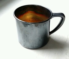Vintage Baby Cup, Oneida Community Silverplate, Gold Wash Interior, Unengraved