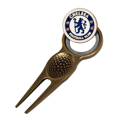 CHELSEA FC DIVOT TOOL AND MAGNETIC GOLF BALL MARKER