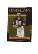 2007 Playoff Contenders Legendary Contenders Gold Holofoil #4 Cris Collinsworth