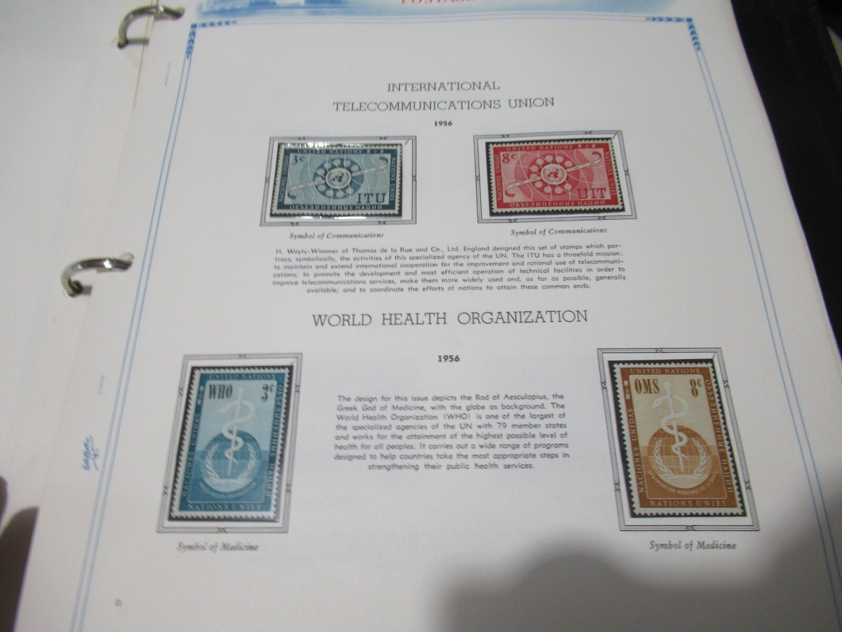 UN Stamps Collection United Nations 1951-1977, All MNH, 440 UN Stamps Collection United Nations 1951-1977, All MNH, 440