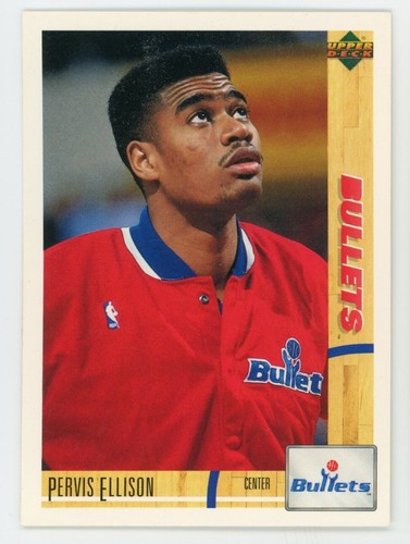 1991 Upper Deck International Pervis Ellison #105 card
