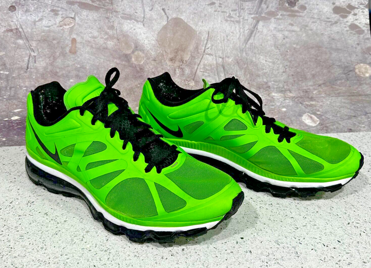 Nike Air Max 2012 - Size 11.5 Mens - Electric Lime Green 