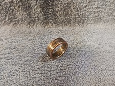 1978 Kennedy Half Dollars size 10- 1/2 coin ring handmade mixed metals A