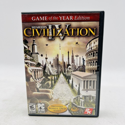 Sid Meier's Civilization IV PC Game Of The Year Edition Video Game PC CD-ROM - Picture 4 of 5