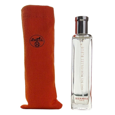 Eau des Merveilles Bleue by Hermes 0.5 oz Travel Spray Perfume for Women New