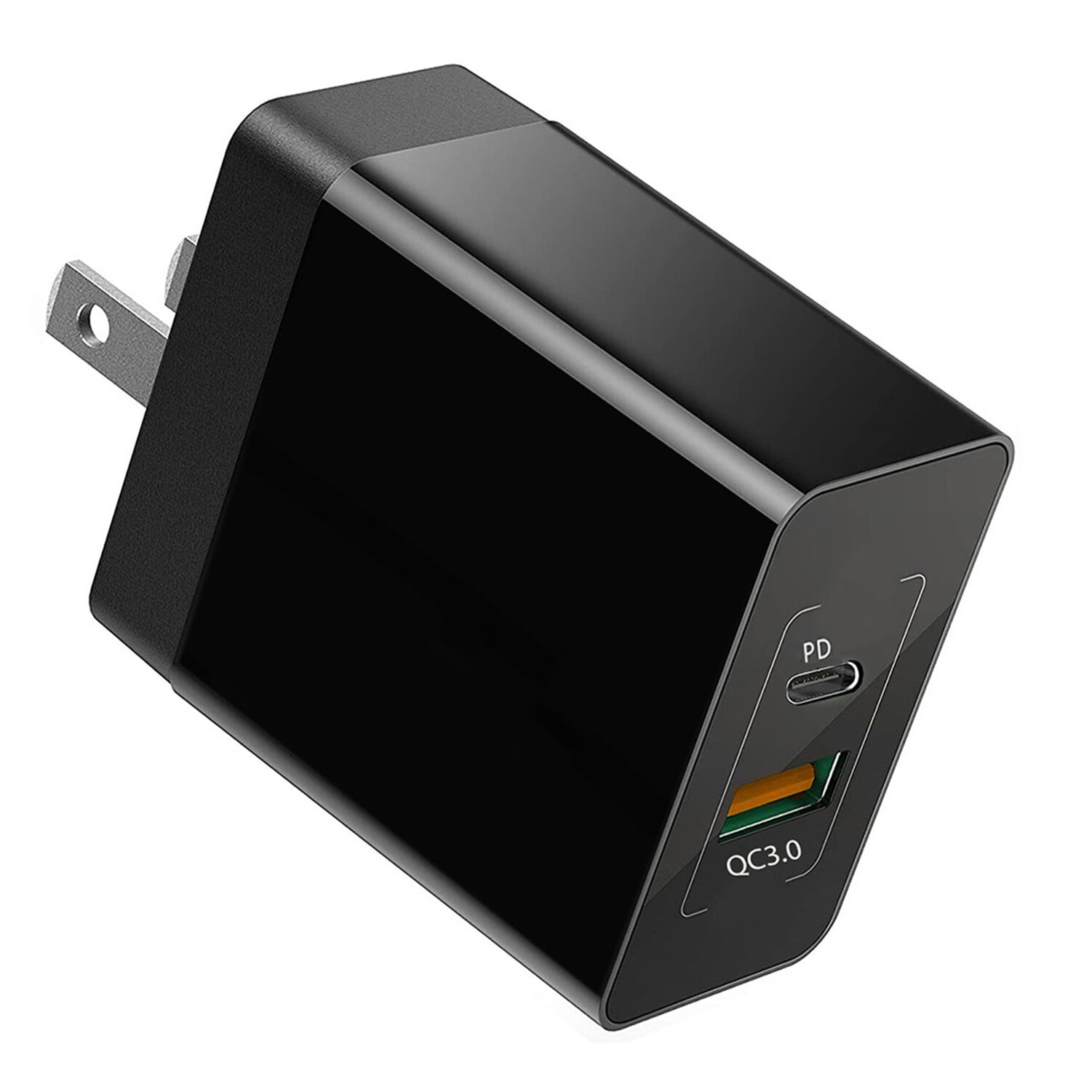 30W Dual USB-C PD Fast Charger for Google Pixel 9 Pro Fold Travel & Home Use