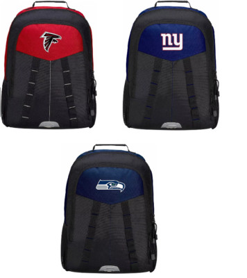 NWT NFL Scorcher Design Travel School Backpack 18''x12''x5''