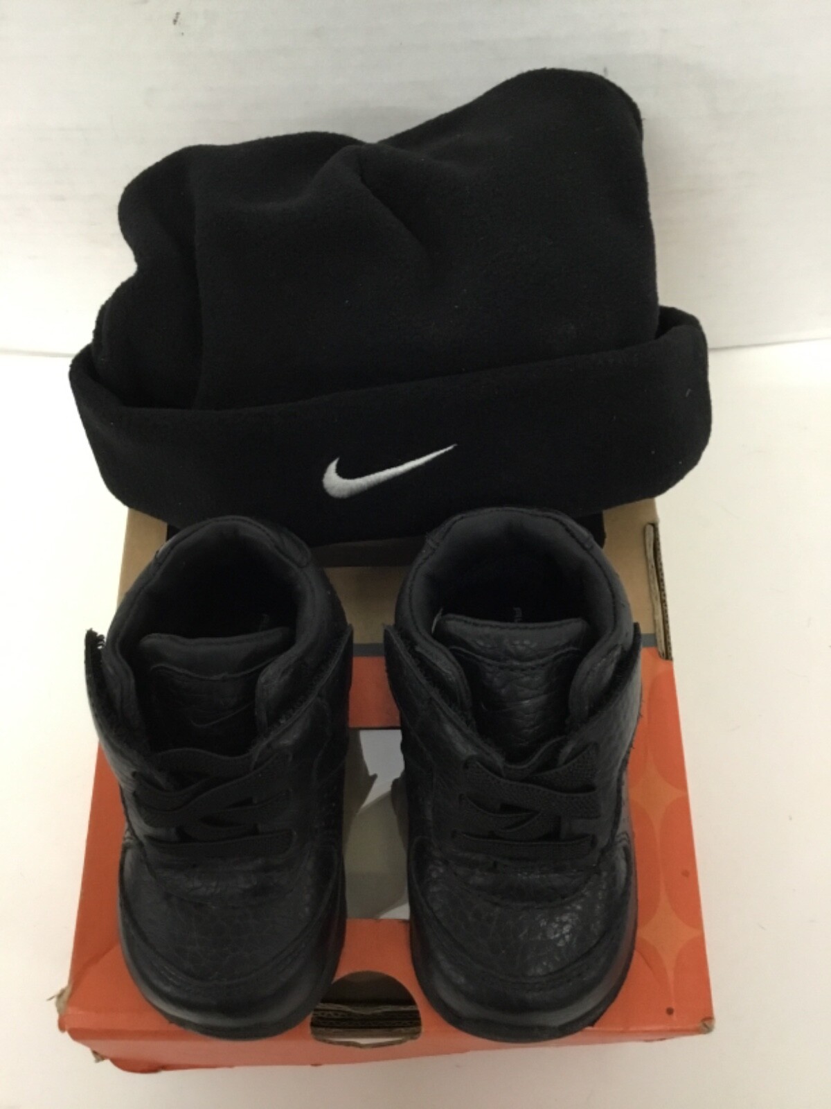 PONY Nike First Goadome GP (Crib) set scarpa cappello bambino #313939 002 taglia 3c nero 2006