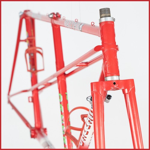 Cadre Vélo Vintage Arbos Années 50 - Acier, Taille 56 Cm (17"), Italie, Occasion Restauré (Columbus, Campagnolo)