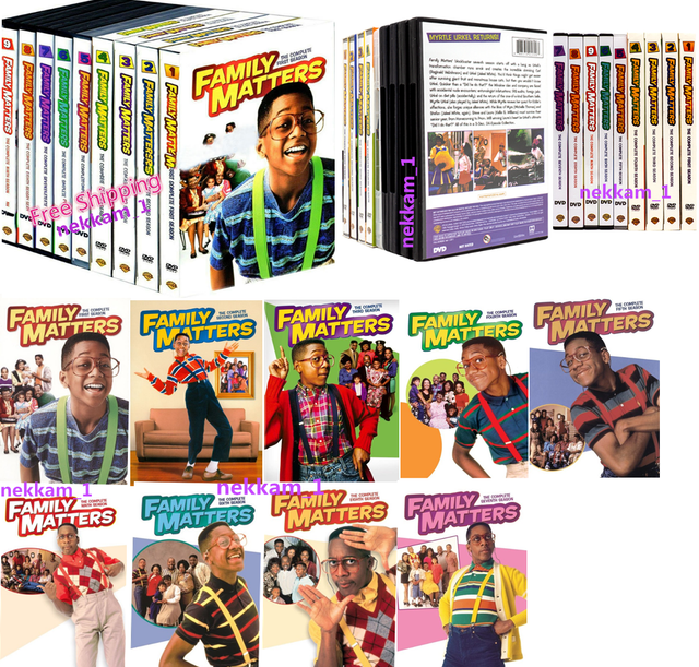 Family Matters The Complete Series Season 19 (DVD,27Disc) US Seller