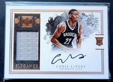 2016-17 Panini Impeccable Basketball Caris LeVert Elegance Patch Auto 72/99 