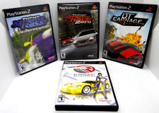Tokyo Xtreme Racer Drift & Zero DT Carnage & Racing Evolution PS2 Complete CIB