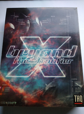 X Beyond the Frontier. PC- CD ROM Big Box. Original 1999 Release