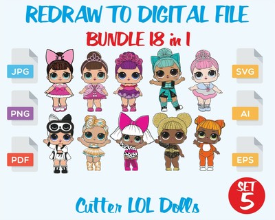 Free Free 59 Blank Lol Doll Svg SVG PNG EPS DXF File