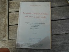 RARE +++ F. RAUGEL LES MAITRES FRANCAIS DE L'ORGUE EN ABE A 50 € ACH IMM FP CO