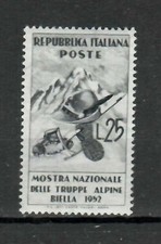 S21596) ITALIE 1952 MNH**Nouveaux** Alpins 1v