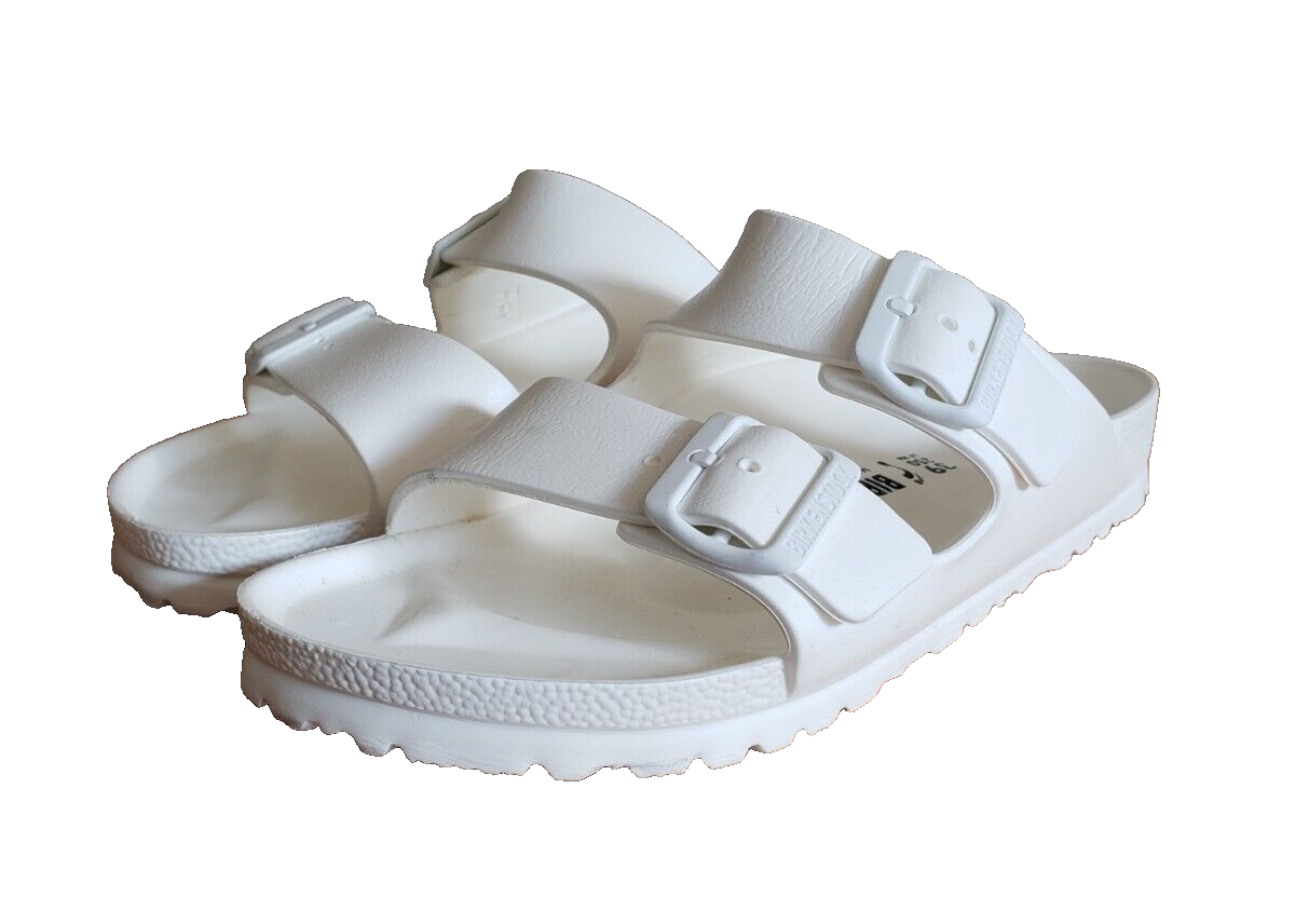 Arizona Essentials Birkenstock White Arizona Rubber Birkenstock