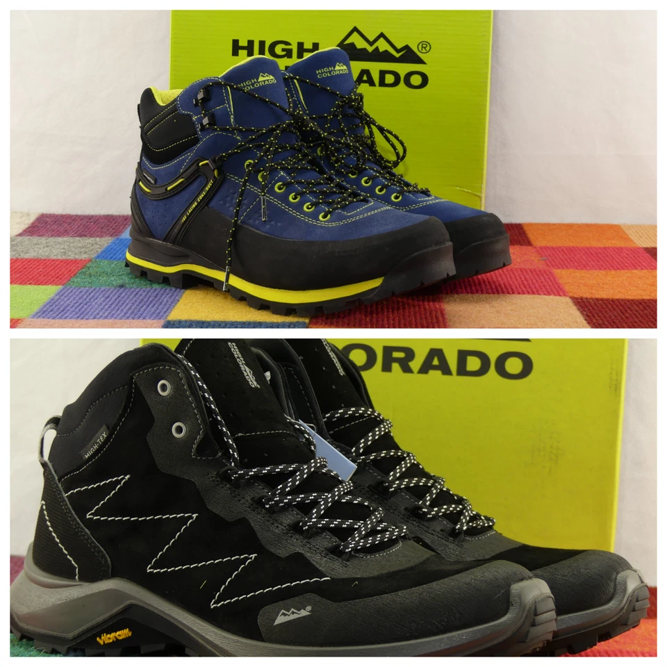 Restposten HIGH COLORADO Unisex Herren Damen Wanderschuhe Wasserdicht, Neu