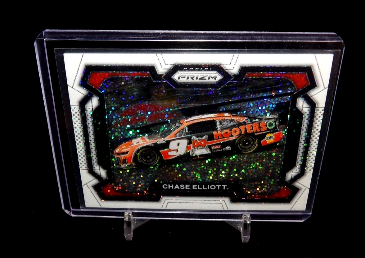 2024 National Treasures Racing - Chase Elliott - White Sparkle Hooters Prizm