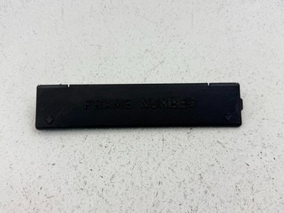 07-15 MAZDA CX-9 CX9 FRONT RIGHT RH SIDE VIN CODE FRAME NUMBER CAP