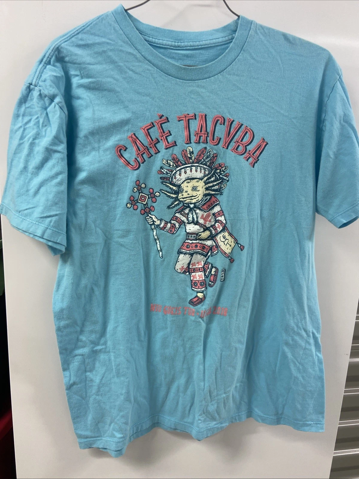 Cafe Tacuba Tour USA 2018 Collectible Cotton Full Size Unisex Shirt BO2149