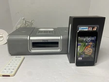 Apple iPod touch 3rd Generation Silver 32GB & I Home I9 Alarm Station READ DESC