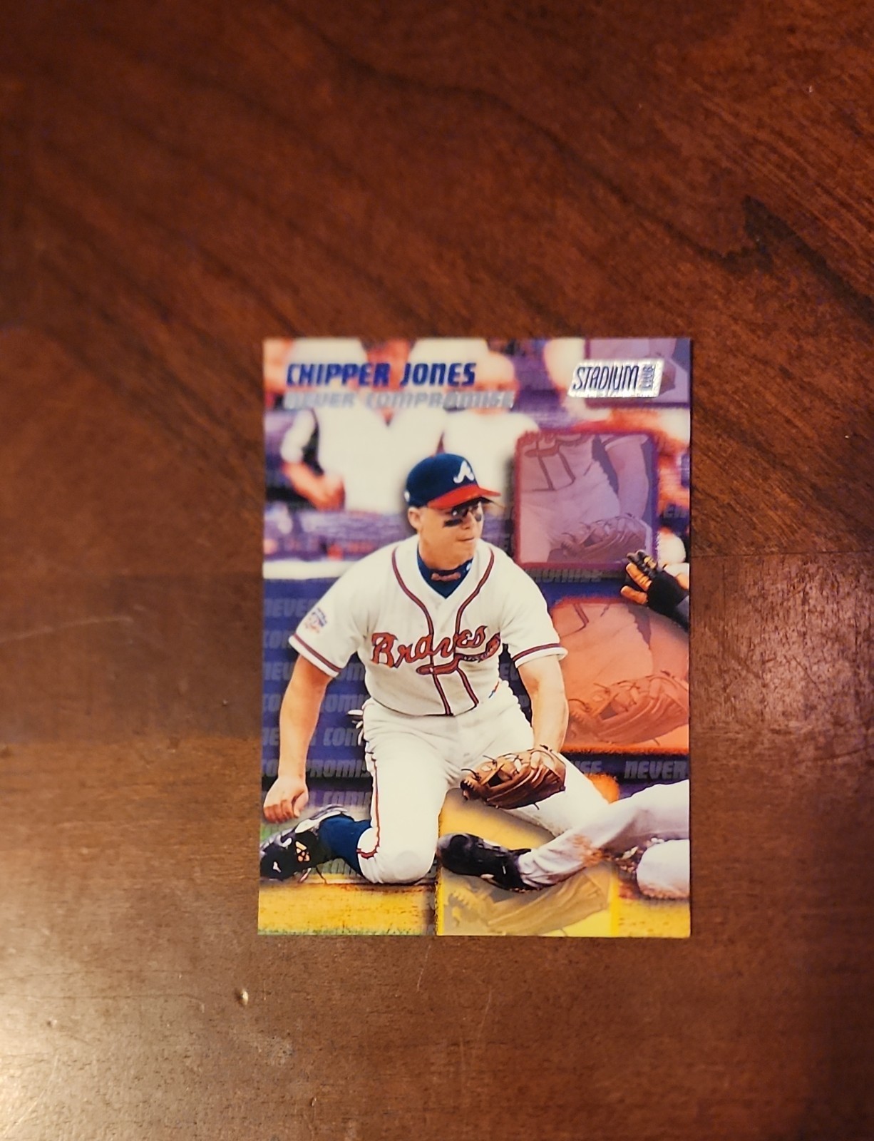 1998 Topps Stadium Club - Never Compromise Chipper Jones #NC11