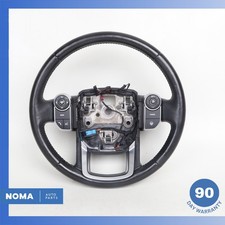 14-22 Lr Range Rover Sport L494 Leather Heated Steering Wheel W Switches Oem