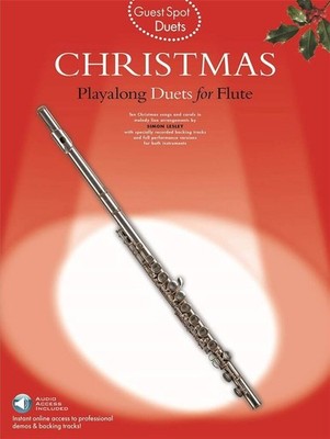 Guest Spot: Christmas Playalong Duets Book and Audio Online Flute Duo Wise Publi