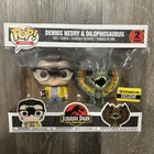 Funko Pop! Vinyl: Jurassic Park - 2 Pack - Nedry/Dilophosaurus EE Exclusive