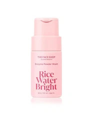 The Face Shop Rice Water Bright Enzyme Powder Wash, Gentle Exfoliating Cleanser 