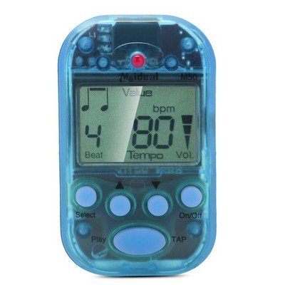 Mini Metronom, LCD M50 Digitalmetronom Tragbares Metronom Clip-on Beat T...