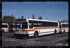 RTD-SCRTD. FLXIBLE METRO BUS #2749. Sun Valley (CA). Original Slide 1990. NEW!