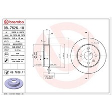 Brembo 2 Bremsscheiben + 1 Satz Beläge hinten | 25911391