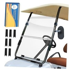 Golf Cart Windshield for Club Car Ds  Clear Fit for 1982-2000