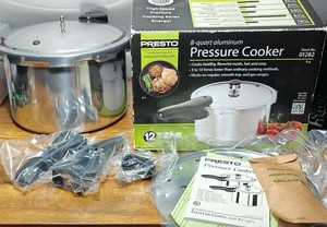 8qt. Stainless Steel Pressure Cooker | eBay