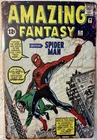 TIN SIGN 8x12 Spider-Man Web Marvel Comic Book Cover Superhero  Criminals DD11