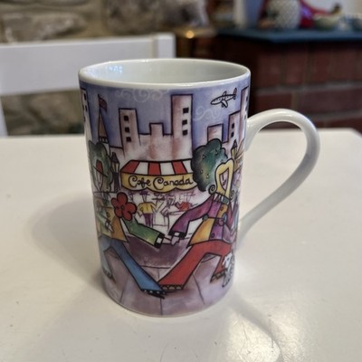 Eric Waugh Tasse Canadian Collec. Stone Age Cafe Canada 2005 ohne Chips