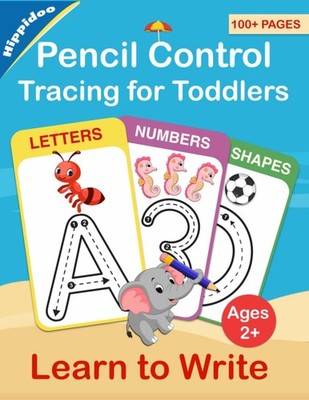 Tracing For Toddlers: First Learn to Write workbook. Practice line tracing,...