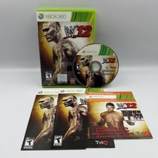 WWE '12 (Microsoft Xbox 360, 2011) - CIB Complete - TESTED