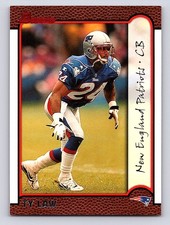 1999 Ty Law Bowman #21 New England Patriots NFL