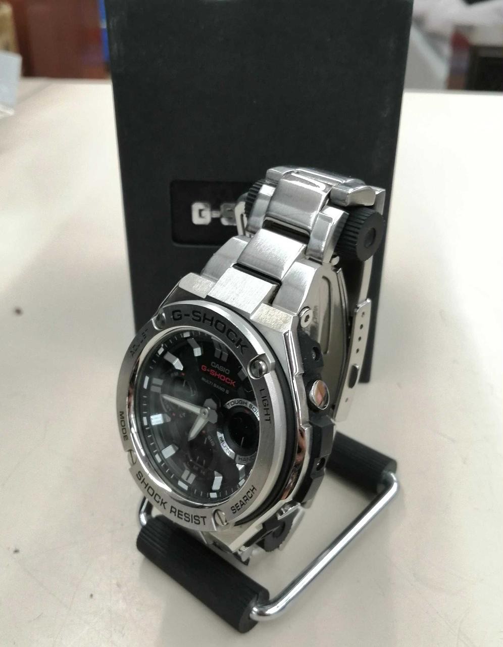 CASIO GST-W110D-1AJF G-SHOCK Stainless Steel Solar Watch 764718