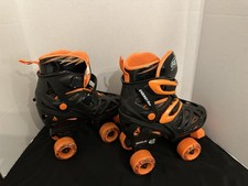 Roller Derby Adjustable Roller Skates Boys Size 3-6 Blue/Black