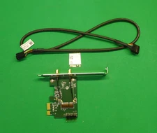 NEW Dell Intel 8265 PCIe Wireless Adapter w/WiFi Card & Cable 7HP8W