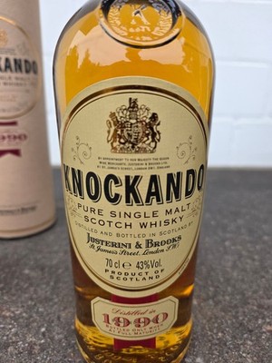 Knockando Single Malt 13 Jahre, distilled in 1990, bottled in 2003, 43% 70cl