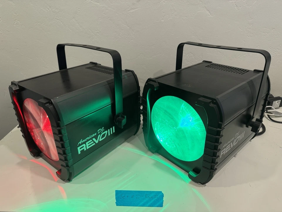 ADJ American DJ Revo 3 III RGBW Moonflower DMX Dance Color Strobe Effect Light - Image 4 of 4