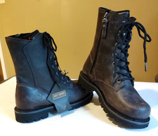 Harley Davidson Women's Sz 6M Pearson 7 In Motorcycle Boots D84759 Waterproof