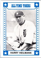 1980 TCMA All Time Detroit Tigers #007 Harry Heilmann