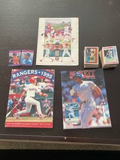 Texas Rangers Vintage Lot. See Description